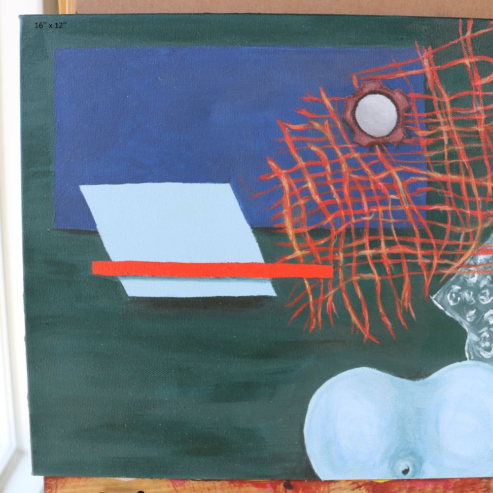 ABSTRACT CHAOS PAINTING BY KARTER - Picture 2 of 3